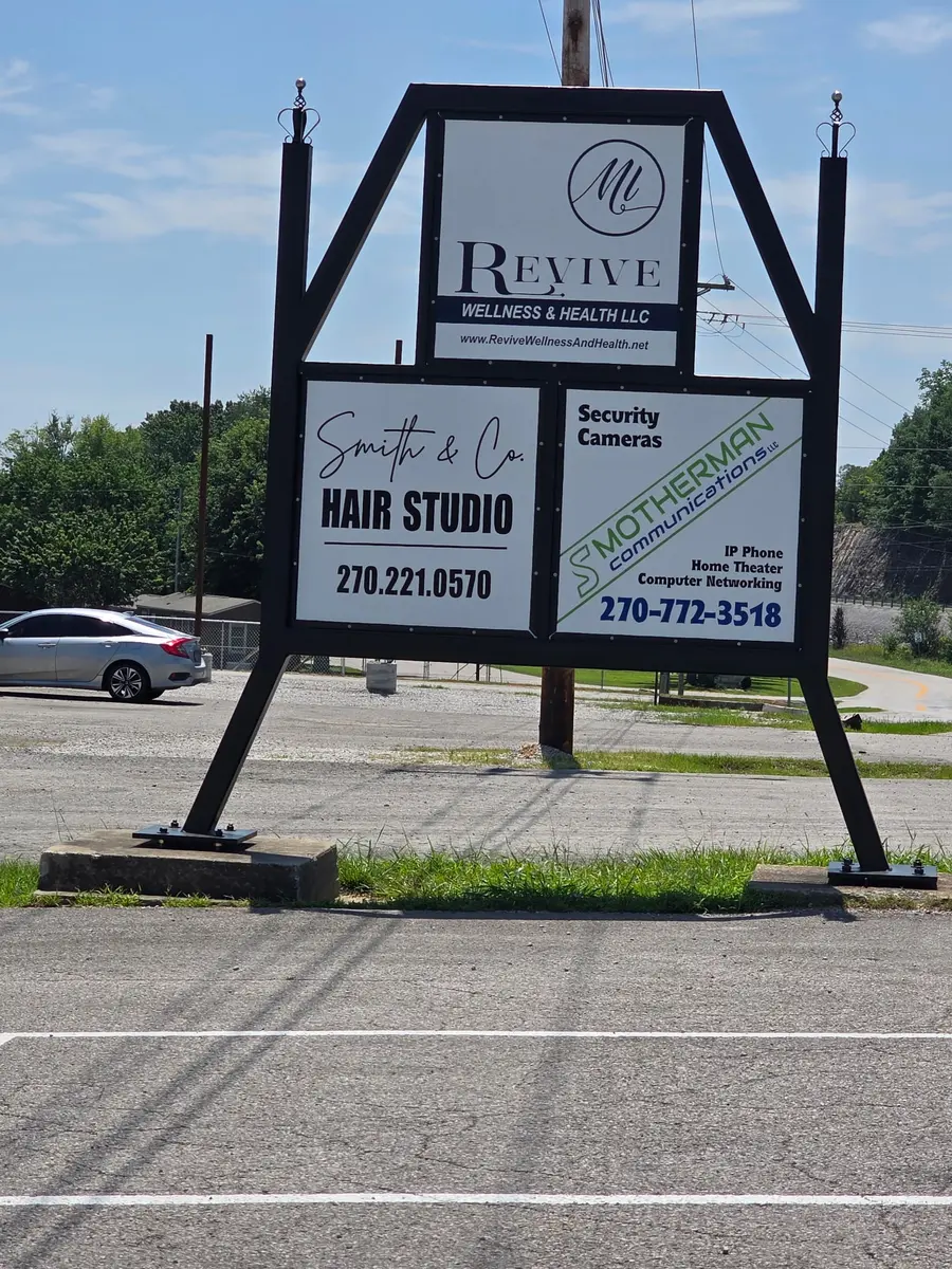 Custom business sign