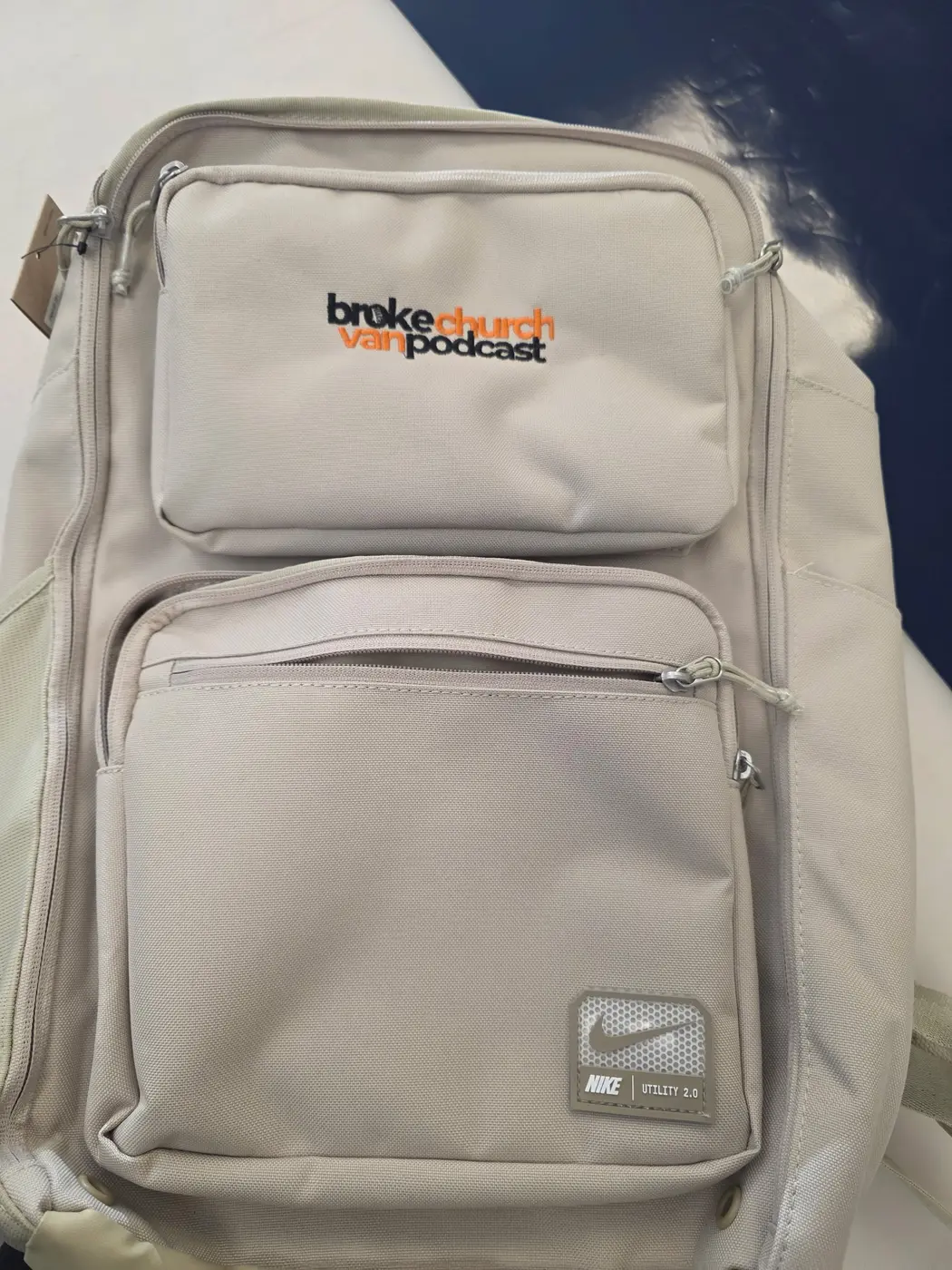 Custom embroidered bag