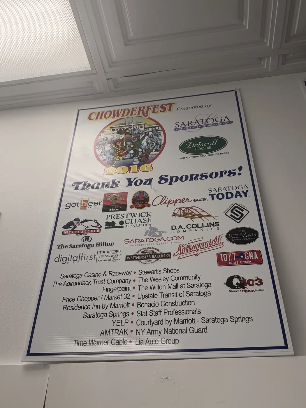 Custom printed informational piece