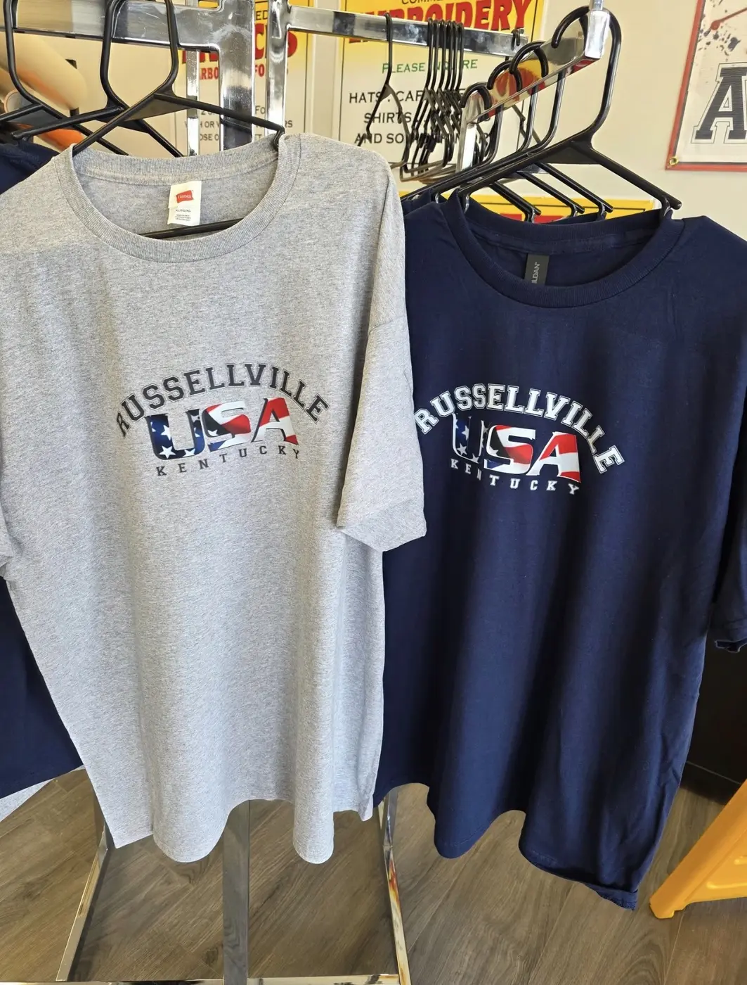 Custom printed business shirts